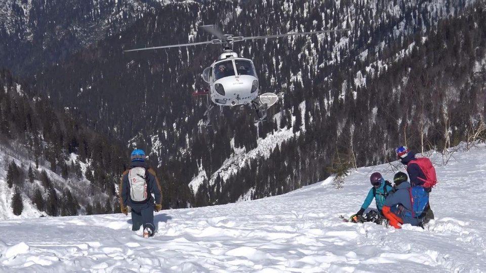 Avrupalı kayakçılar Heliski için Kaçkarlar’ı tercih etti