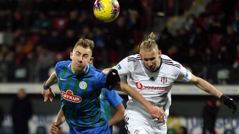 Beşiktaş ile Çaykur Rizespor 39. randevuda