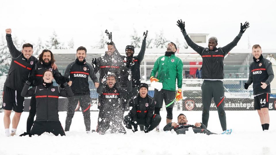 Gaziantep FK’dan ‘karlı antrenman’