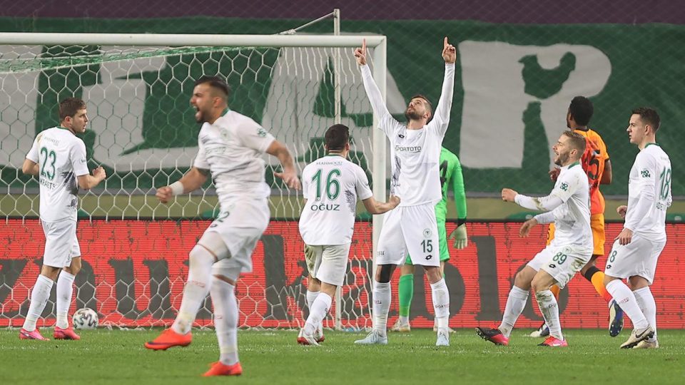 Konyaspor “Üç Büyükler”e kaybetmedi