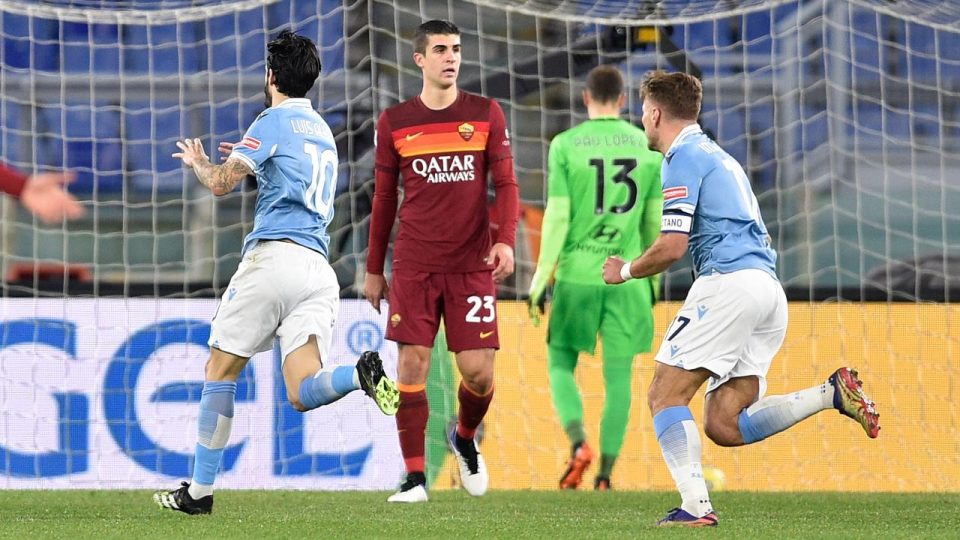 Roma derbisinde kazanan Lazio