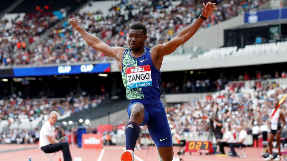 Zango’dan üç adım atlama dünya salon rekoru