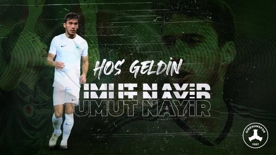 Umut Nayır Giresunspor’da