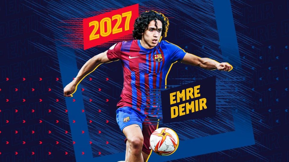 Barcelona’ya Türk yetenek: Emre Demir İtalya’da manşetlerde