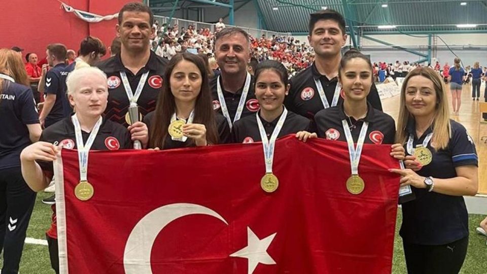 19 Yaş Altı Golbol Kadın Milli Takımı Avrupa şampiyonu