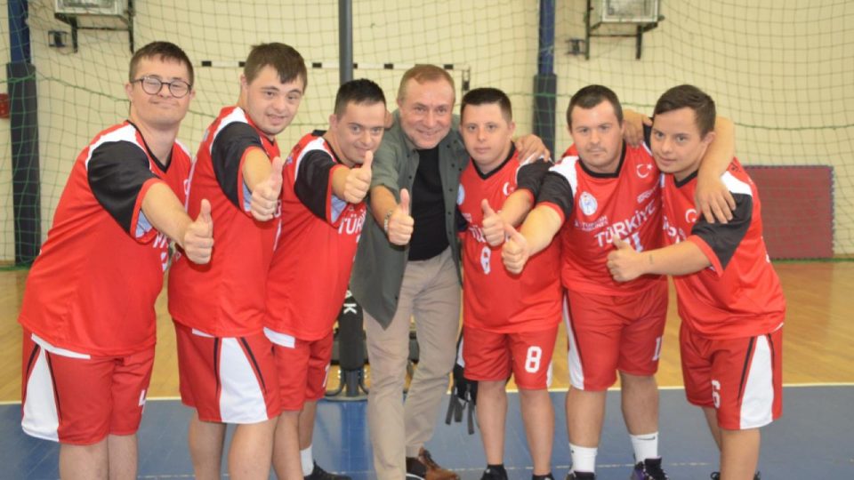 Down Sendromlu Milli Basketbol Takımı Avrupa Şampiyonası’nda yarı finalde