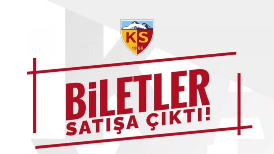Kayserispor Başakşehir maçının bilet fiyatları belli oldu