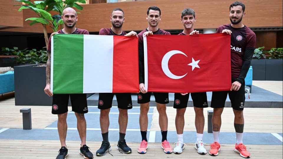 Fatih Karagümrük’ün İtalyan futbolcularından EURO 2032 mesajı