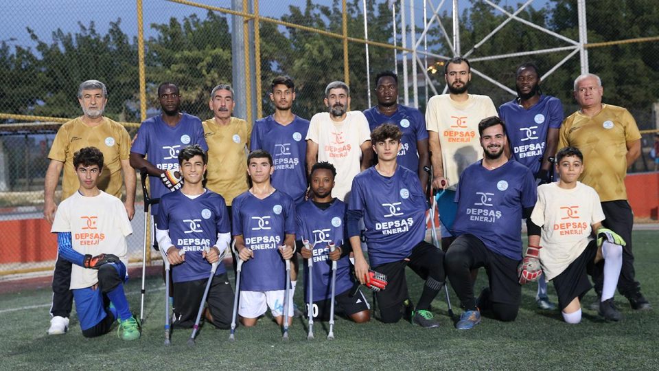 Şanlıurfalı ampute futbolcular futbola dönmenin sevincini yaşıyor